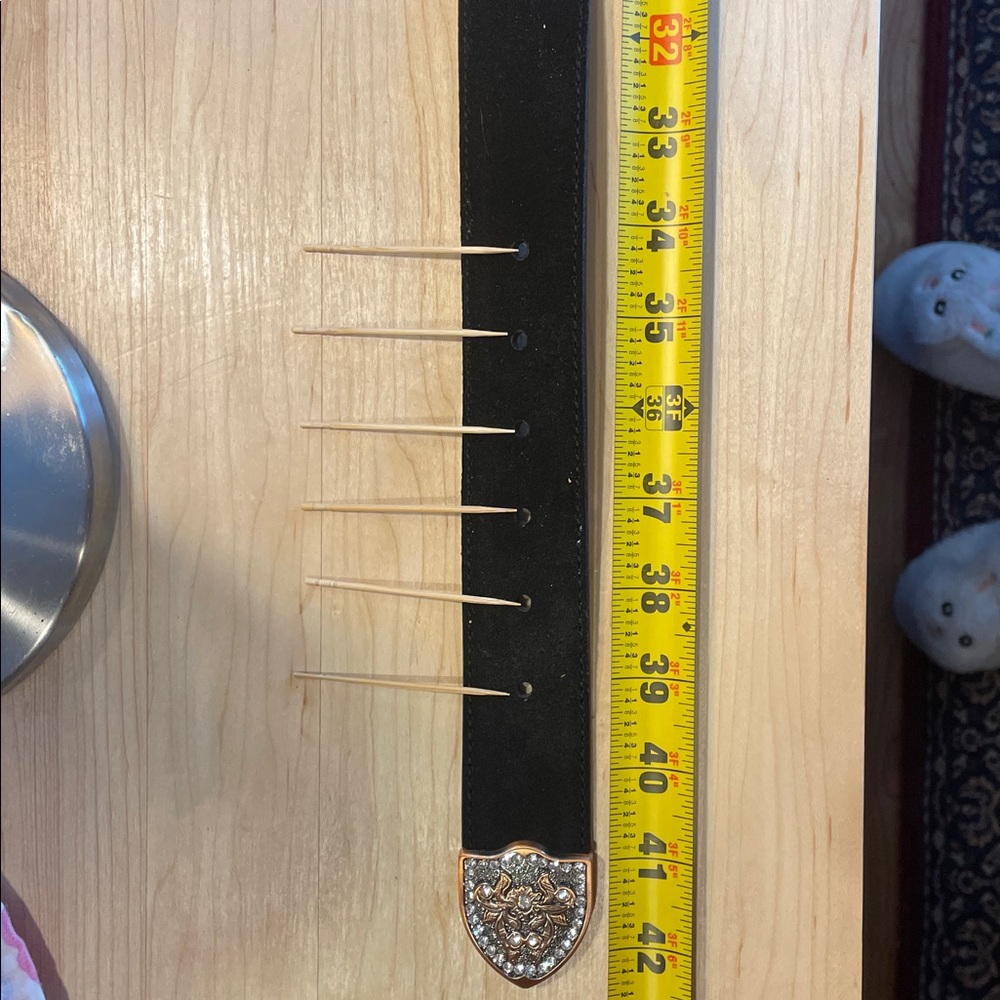 Leather belt western buckle - Picture 10 of 10